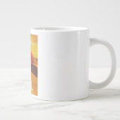 Brasilien Reiseplakat Jumbo-Tasse (Rechts)