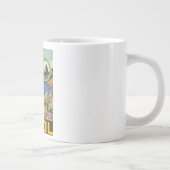 Brasilien Reiseplakat Jumbo-Tasse (Rechts)