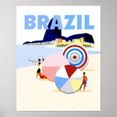 Brasilien Reiseplakat Poster (Vorne)