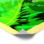 Brasilien Reiseplakat Poster (Ecke)