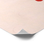 Brasilien, Rio Beach Poster (Ecke)