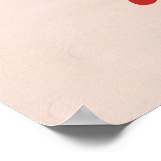 Brasilien, Rio Beach Poster (Ecke)