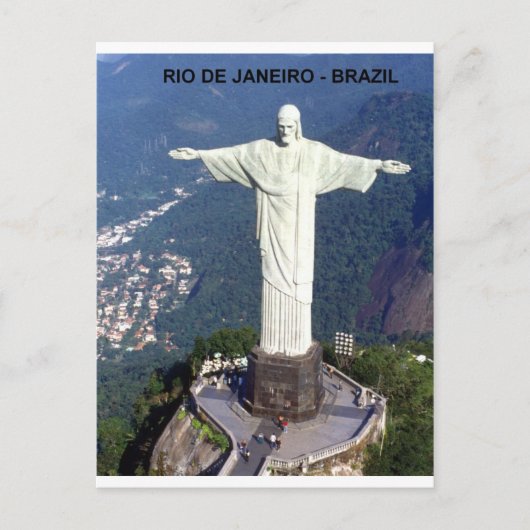 Brasilien Rio De Janeiro christ (St.K.) Postkarte (Vorderseite)