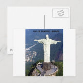 Brasilien Rio De Janeiro christ (St.K.) Postkarte (Vorne/Hinten)