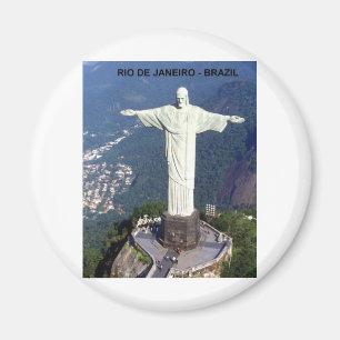 Brasilien Rio de Janeiro Christus (St.K.) Magnet