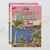 Brasilien - Rio De Janeiro Einladung (Vorne/Hinten)