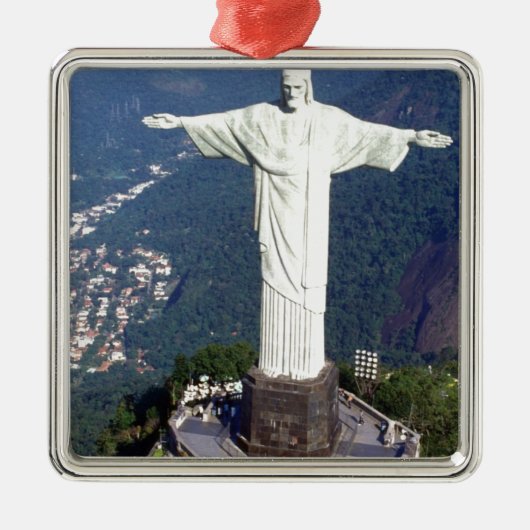 Brasilien Rio de Janeiro Jesus (neu) (St.K) Silbernes Ornament (Vorne)