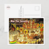 Brasilien - Rio De Janeiro - Karneval - Postkarte (Vorne/Hinten)