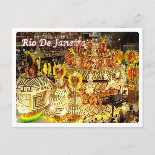 Brasilien - Rio De Janeiro - Karneval - Postkarte (Vorderseite)
