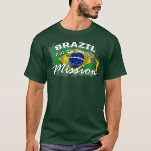 Brasilien Rio de Janeiro Mormon LDS Mission Gesche T-Shirt