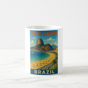 Brasilien Rio De Janeiro Original Artwork Tasse