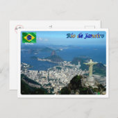 Brasilien - Rio De Janeiro - Postkarte (Vorne/Hinten)
