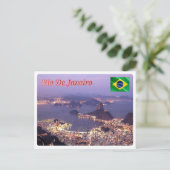Brasilien - Rio De Janeiro - Postkarte (Stehend Vorderseite)