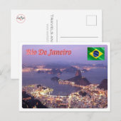 Brasilien - Rio De Janeiro - Postkarte (Vorne/Hinten)