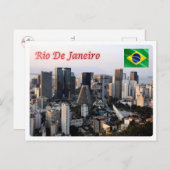 Brasilien - Rio De Janeiro - Postkarte (Vorne/Hinten)