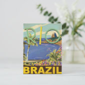 Brasilien - Rio De Janeiro Postkarte (Stehend Vorderseite)