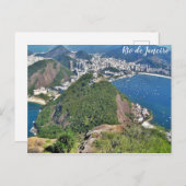 Brasilien Rio de Janeiro Sugarloaf Mountain Travel Postkarte (Vorne/Hinten)