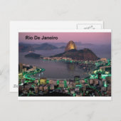 Brasilien Rio De Janeiro Zuckerhut (St.K.) Postkarte (Vorne/Hinten)