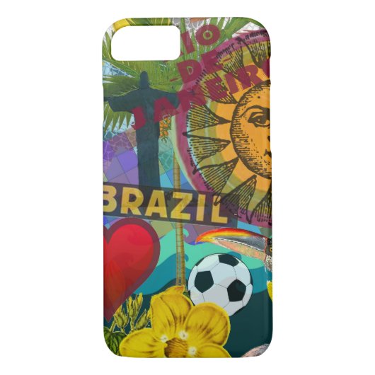 Brasilien Rio de Janiero Sun Reisen Farbenfrohe Ku Case-Mate iPhone Hülle (Rückseite)