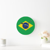 Brasilien Runde Wanduhr (Zuhause)