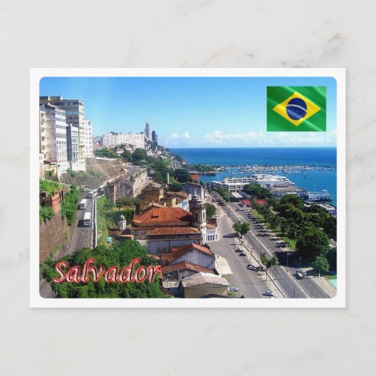 Brasilien - Salvador - Bahia - Postkarte (Vorderseite)