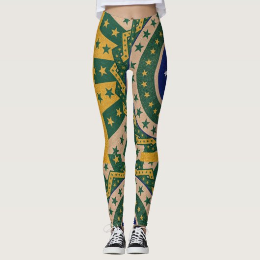 Brasilien Sammlung Leggings (Vorderseite)
