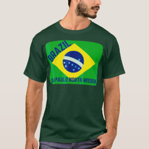 Brasilien Sao Paulo North LDS Mormon Mission T-Shirt
