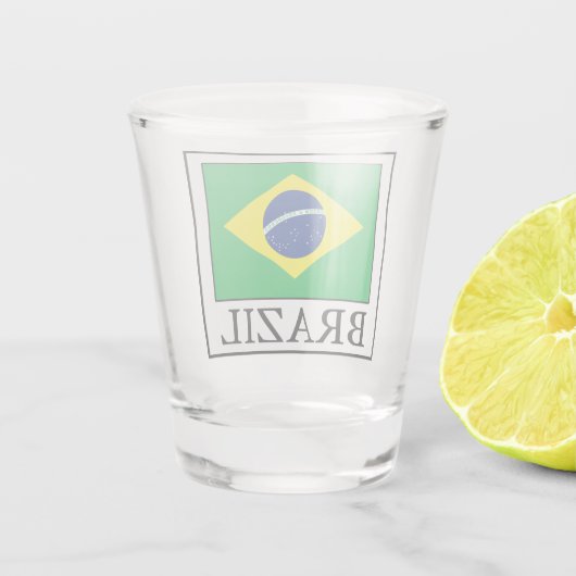 Brasilien Schnapsglas (Rückseite)