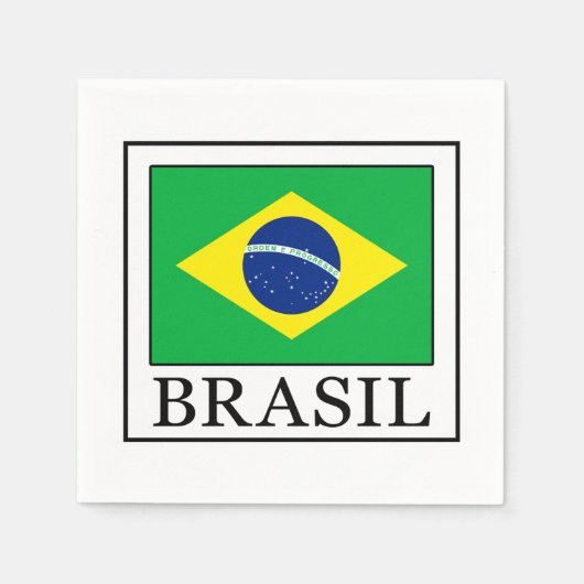 Brasilien Serviette (Vorderseite)