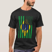 Brasilien Shirt Brasil Soccer USA Flag Jersey (Vorderseite)