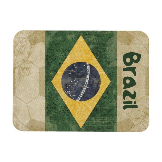 Brasilien Souvenir Magnet (Horizontal)