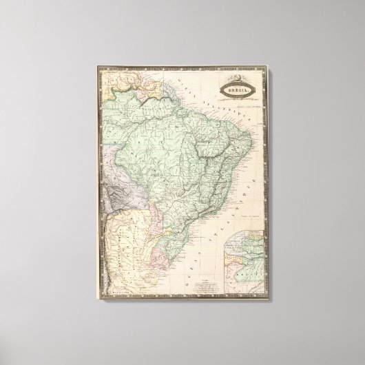 Brasilien, Südamerika Leinwanddruck (Vorderseite)