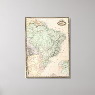 Brasilien, Südamerika Leinwanddruck
