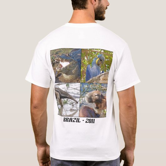 Brasilien-T - Shirt (Rückseite)