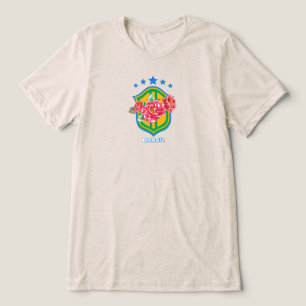 Brasilien T - Shirt Rio de Janeiro, 10 Soccer Jers