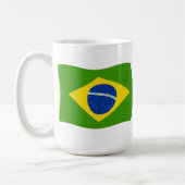 Brasilien Tasse der Flagge (Links)