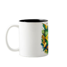 Brasilien Tasse des Kulturerbes - Kultursymbole un