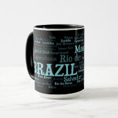 BRASILIEN-Tasse Tasse (Vorderseite Links)