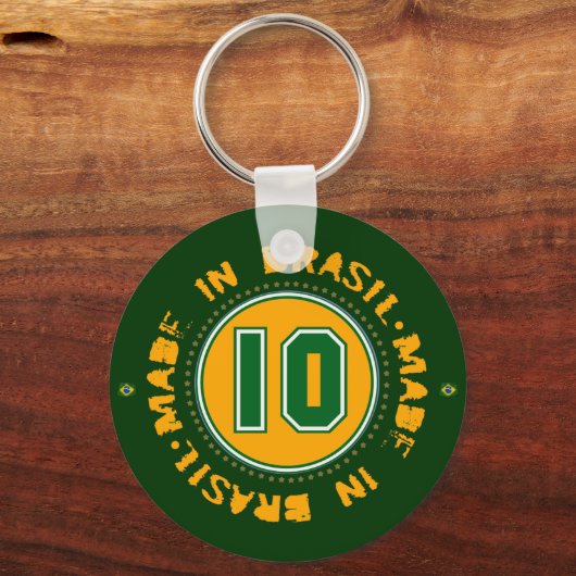 Brasilien-Team Schlüsselanhänger (Vorderseite)