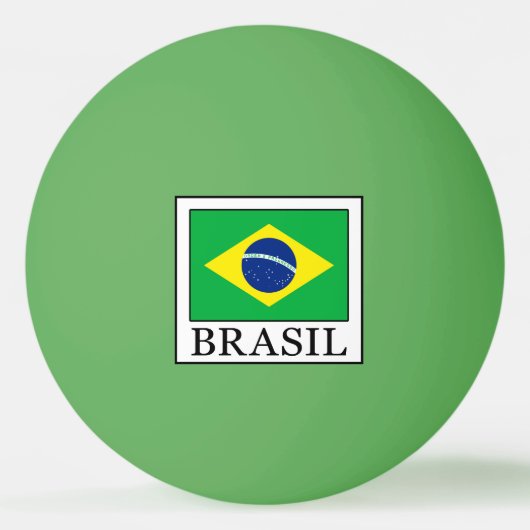 Brasilien Tischtennisball (Vorderseite)