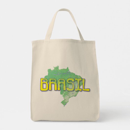 Brasilien Tote Bag Tragetasche (Rückseite)