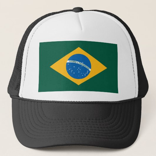 Brasilien Truckerkappe (Vorderseite)