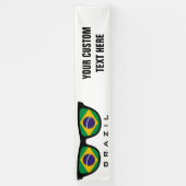 Brasilien überträgt benutzerdefinierte Text- und F Banner (Vertikal)
