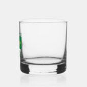 Brasilien und Brasiliens Flagge Personalisiert Whiskyglas (Links)
