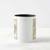 Brasilien und GuayanaPanoramakarte Brasilien Tasse (Zentrum)