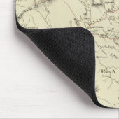 Brasilien und Uruguay Mousepad (Ecke)