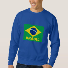 Brasilien unter brasilianischer Flagge Sweatshirt