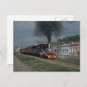 Brasilien, VFCO-Schmalspur 2-8-0 Postkarte (Vorne/Hinten)
