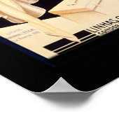 "Brasilien" Vintage Travel Poster (Ecke)