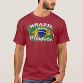 Brasilien Vitoria Mormon LDS Mission Missionar T-Shirt (Vorderseite)